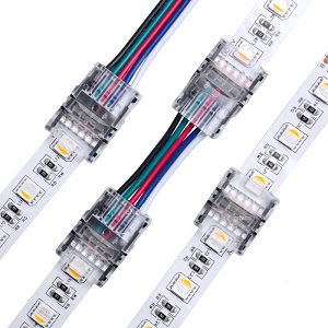 LED Strip zu Stripe / Streifen an Kabel Verbinder 5 Polig