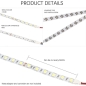 Preview: LED Strip Warmweiss 24V Daten