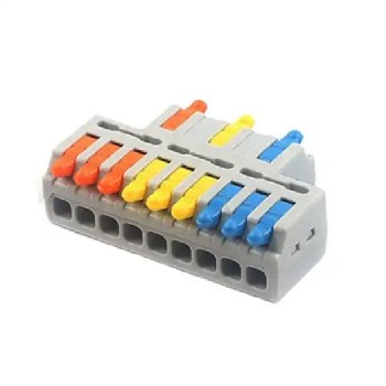 D3-9 Mini Quick Kabelverbinder Schnellverbinder 3 PIN zu 9 polig