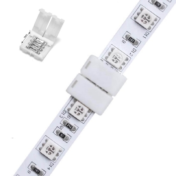 LED-Streifen Verbinder, X-förmig, 2 polig, für 10 mm LED-Streifen