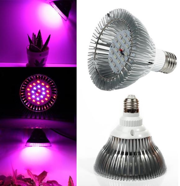LED Grow Pflanzenlampe 24W