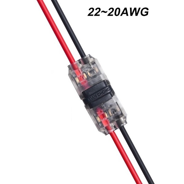 10 x Kabel-Schnellverbinder, für 2 Kabel Pressverbinder