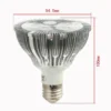 Grow LED Pflanzenlampe 15W E27 Rot Blau Spektrum 5x3W – Bild 3