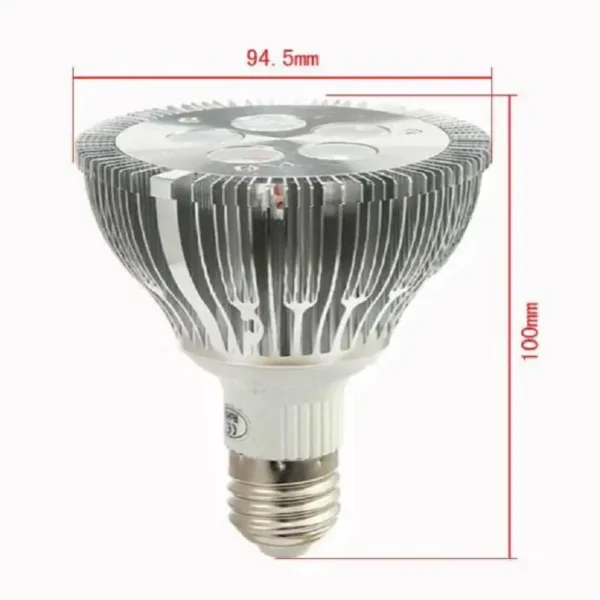 15 watt led pflanzenlampe grow dual spektrum e27 5w