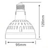 40W Grow LED Pflanzenlampe 6 Band 4500K Vollspektrum E27 – Bild 6