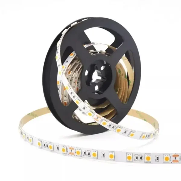 led strip licht 24 volt warmweiss smd5050 300 leds 10mm