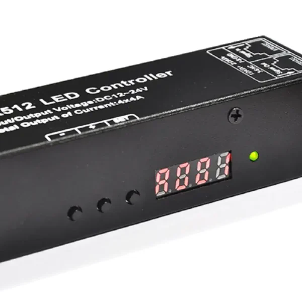 LED RGBW DMX Controller Decoder 4 Kanal PWM Dimmer – Bild 2