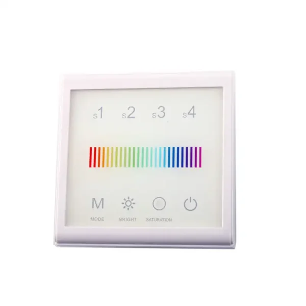 led ws2812 ws2801 touch panel dmx controller mit fernbedieung