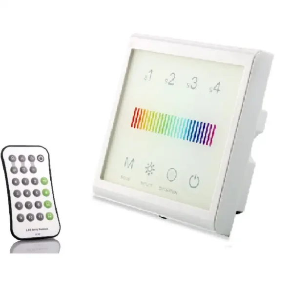 WS2801 LED DMX Touch Panel2.4G + Fernbedienung