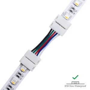 5 PIN LED Strip Verbinder Brücke für RGBW Streifen 10mm breit