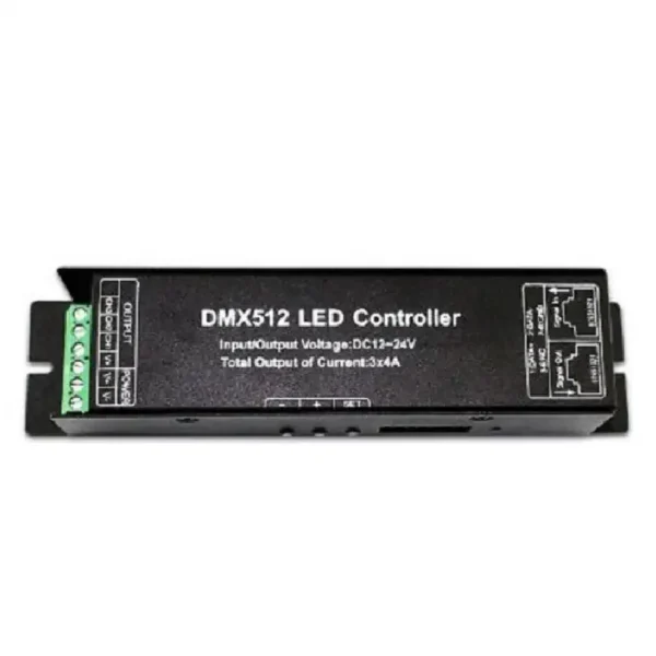 led dmx512 decoder controller