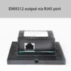RGBW DMX 512 Touch Panel RJ45 Port Anschluss