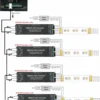 RGBW DMX 512 Touch Panel Controller Anschlussplan