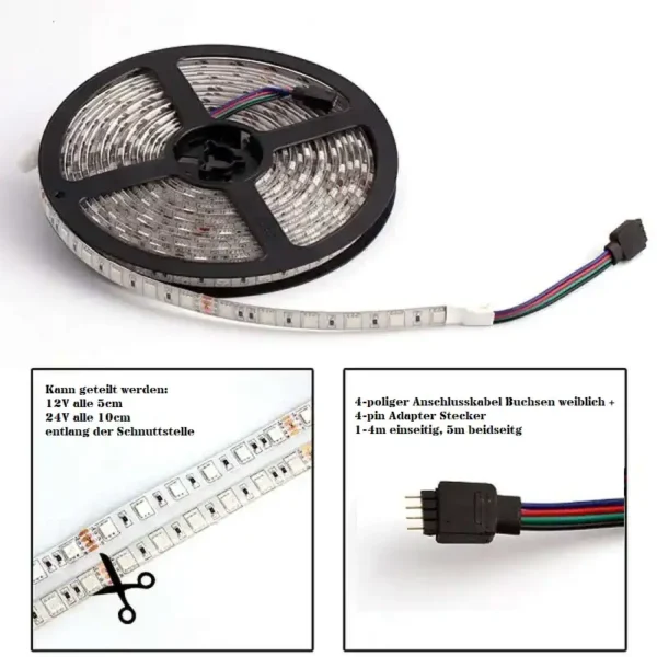 LED Strip 12V RGB SMD 5050