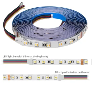 LED Strip 5in1 RGB CCT SMD 5050 60leds/m
