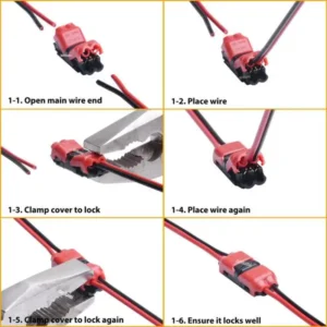 Kabel Schnellverbinder 2 polig