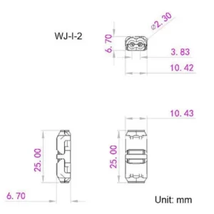 Kabel Schnellverbinder 2 polig