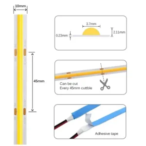 LED COB Band 12V Warmweiss