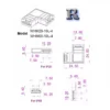 LED Strip Verbinder 4 polig Eckverbinder RGB Streifen 10mm – Bild 7