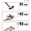 LED Y-Kabel Verteiler 2/3/4-fach Splitter Box KFZ Stecker 2 polig Steckverbinder – Bild 15