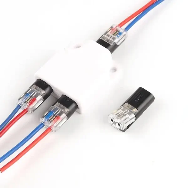 2/3/4-fach LED Y-Kabelverteiler Splitter Box KFZ Stecker 2 polig Steckverbinder – Bild 12