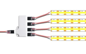 Terminal Box 2 polig 4-er Anschluss Stecker