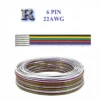 100m LED Kabel 6 adrig 22AWG