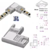 LED Eckverbinder 6 Polig 12mm Strip Daten
