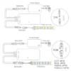 Mini LED Fernbedienung + Controller Dimmer RGBW RGB+CCT Streifen 2.4G – Bild 17