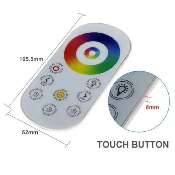 masse remote 2 4g mini fernbedienung mit streifen strip controller kabellos