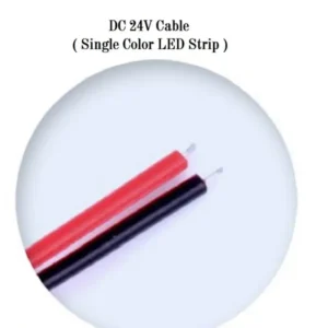 24v strip kaltweiss 6500k 300 leds smd 5050 rolle dimmbar 10mm breit 2 pin anschluss