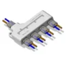 4-fach Y-Kabelverteiler Box