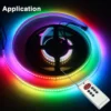 LED RGB WS2801 Controller 1024 IC Strip 133 Programme – Bild 2