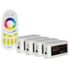 4x RGB Controller + Fernbedienung 4 Zone