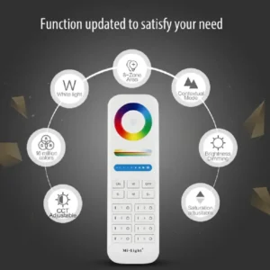 Mi-Light RGB CCT Fernbedienung 8 Zonen