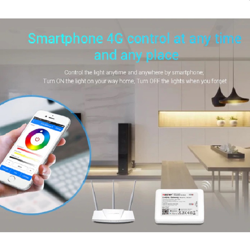 Mi-Light WL-Box1 2.4G WIFI Controller Smartphone WLAN APP IOS LED Streifen Strip 9 Mi-Light WL-Box1 2.4G WIFI Controller Smartphone WLAN APP IOS LED Streifen Strip – Bild 9
