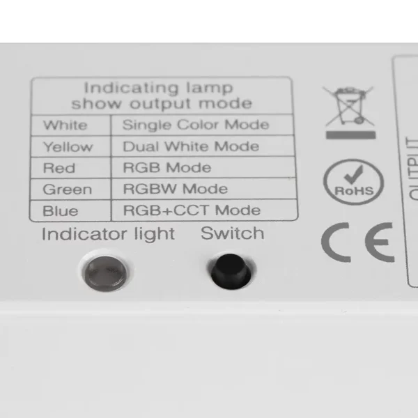 milight ls2 5in1 strip controller 5ch 5 kanal rgb cct details