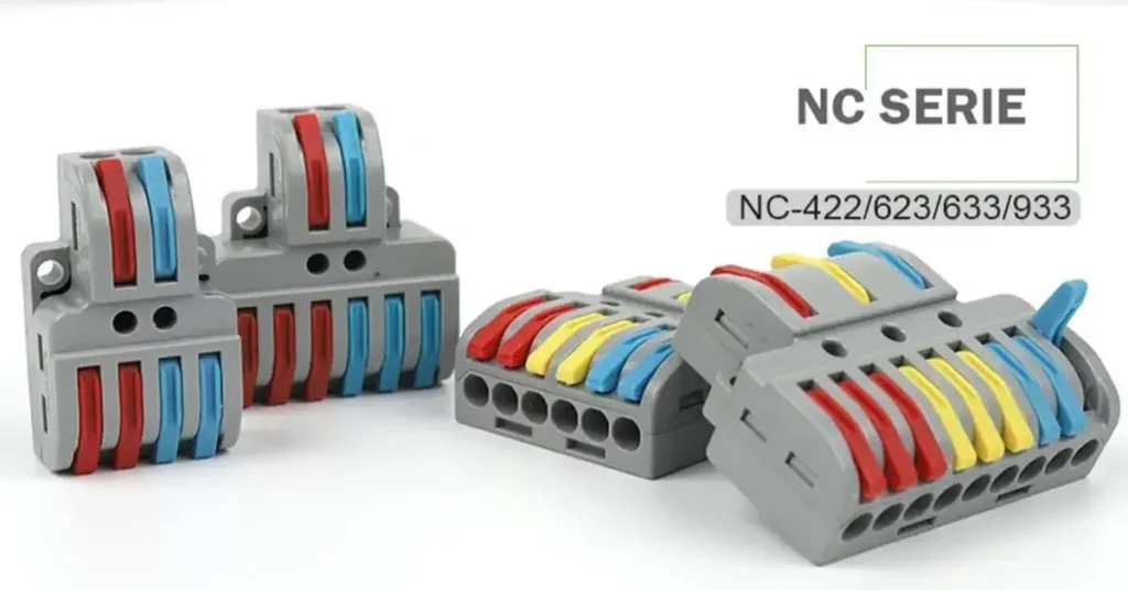 NC-Serie Kabelklemmen T-Type Verteiler