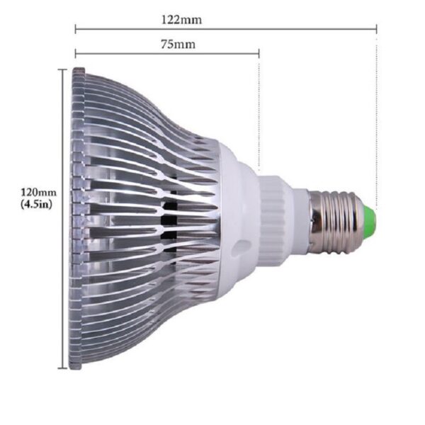 LED Pflanzenlampe Pflanzenbeleuchtung 7 Band 3200K Voll Spektrum