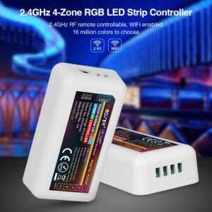 LED RGB Strip Controller 4 Zone 2.4G WIFI WLAN Smartphone APP MiBoxer MiLight