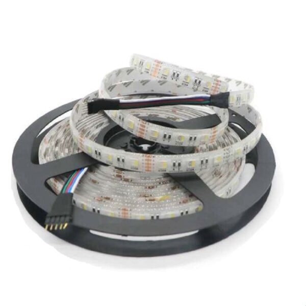 LED Strip 4in1 RGBW Warmweiß 24V Streifen SMD5050 60leds/m 300 Leds